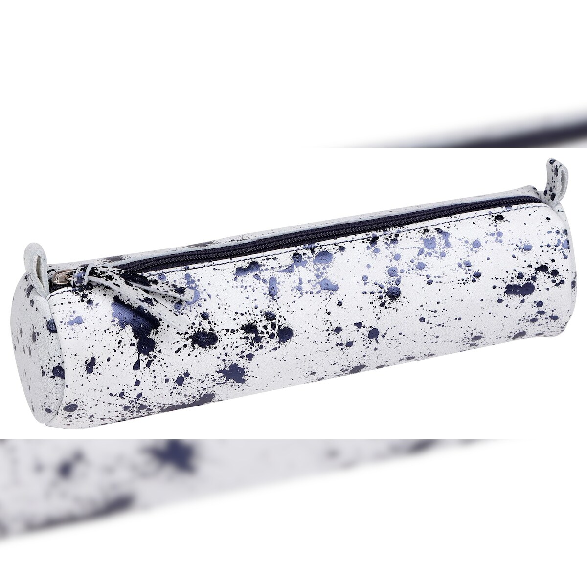 Clairefontaine 4x COSMICUIR Schlampermäppchen Wildleder Ø5,5x22cm dunkelblau - 410112C Image