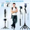 FANGTUOSI 360 ° rotating wireless Bluetooth selfie stick tripod,suitable for camera smartphones,with