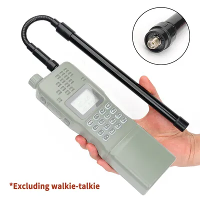 ABBREE Foldable Gooseneck Tactical Antenna Bendable SMA-F For Baofeng UV-5R Quansheng UV K5 Walkie Talkie