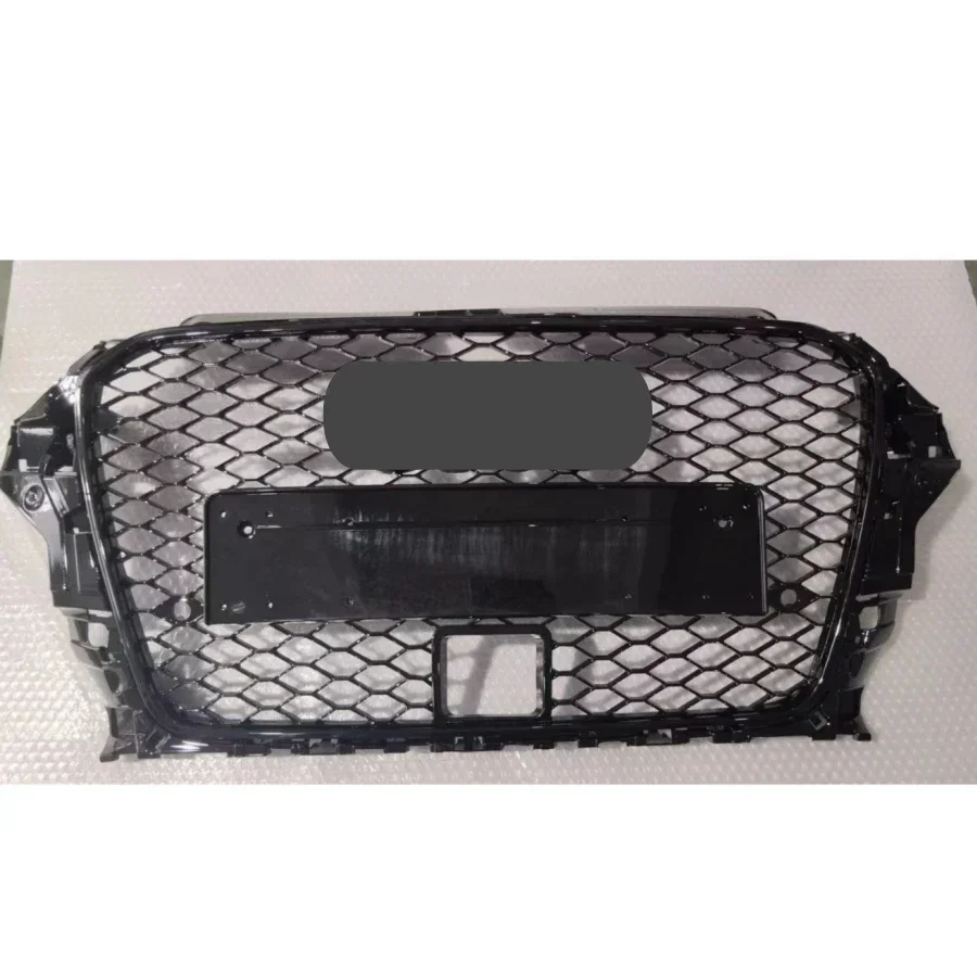 Grille centrale de pare-chocs avant de voiture, grilles de course, grille de capot avant, grille RS3, Audi A3, Audi S3, Audi 8V, 2014-2016, coupe ACC