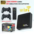 G11 Pro Game Box 4K HD TV Game Stick Console per videogiochi 128G Costruito in 40000 giochi retrò