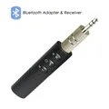 Ricevitore Bluetooth wireless Jack da 3,5 mm Adattatore audio musicale Bluetooth per auto con microfono per ricevitore altoparlante per cuffie