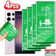 4 pezzi pellicola ceramica HD per Samsung Galaxy S21 S20 S22 S23 S24 Ultra FE S10 S9 S8 Plus Nota 20Ultra 8 9 10 Plus protezione schermo
