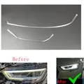 Nuovo Per Audi A3 S3 2017-2020 Auto LED Faro DRL Luce di marcia diurna Guida Piastra Tubo Striscia