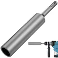 SDS Plus Driver per asta di terra Driver per punta da trapano in acciaio Utensili elettrici per trapano a percussione rotante resistenti all'usura per 5/8 pollici e 3/4 pollici