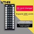 Cambia schede Dispositivo multi-carta Slot per scheda esterna Android Apple Universal 20 Espansione Scheda SIM per telefono cellulare di grande capacità