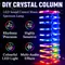 FAI DA TE Controllo del Suono LED Spettro Musicale Kit Elettronico Colonna di Cristallo Display Audio PCB Kit di Pratica di Saldatura LM339 LM358 DC5-12V