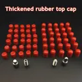 Nuovo tappo superiore in gomma ispessita e piccolo strumento di riparazione del cappuccio rosso Strumenti di riparazione ammaccature ﻿ Accessori per la riparazione di ammaccature per auto PDR ﻿
