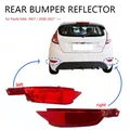 Sinistra Destra Paraurti Posteriore Riflettore Luce Paraurti Posteriore Riflettore Luce Fendinebbia Montaggio per Ford Fiesta Mk6 Mk7 Parti di Ricambio