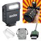 Godox iM22 Mini Flash, Fully Manual Camera Speedlite with 5 Output Levels, 440 Full-Power Flashes, USB-C Charging, Compatible with Ricoh GR III GR III X,Canon Sony Nikon Pentax Panasonic Olympus
