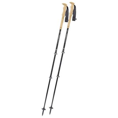 Komperdell - Carbon Cloud Zero - Trekkingstöcke Länge 105-140 cm grau