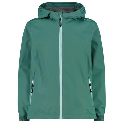 CMP - Girl's Jacket Fix Hood Printed - Regenjacke Gr 128 türkis Image