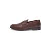 Loafer HENRY STEVENS "Wallace PL", Herren, Gr. 43, braun (dunkelbraun), Leder, elegant, Schuhe