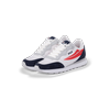Sneaker FILA "FILA HYPERT", Gr. 41, weiß, fila navy, fila rot, Synthetik, Textil, Leder, sportlich, Schuhe