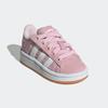 Sneaker ADIDAS ORIGINALS "CAMPUS 00S COMFORT CLOSURE ELASTIC LACE KIDS", Kinder, Gr. 21, clear pink, cloud weiß, gum 2, Leder, Synthetik, sportlich, Schuhe, für Kinder