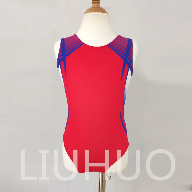 Gymnastikkleid Bodybuilding Wettbewerbskleid Weibliche Kinder Darstellendes professionelles Gymnastikkleid BD1950 Image