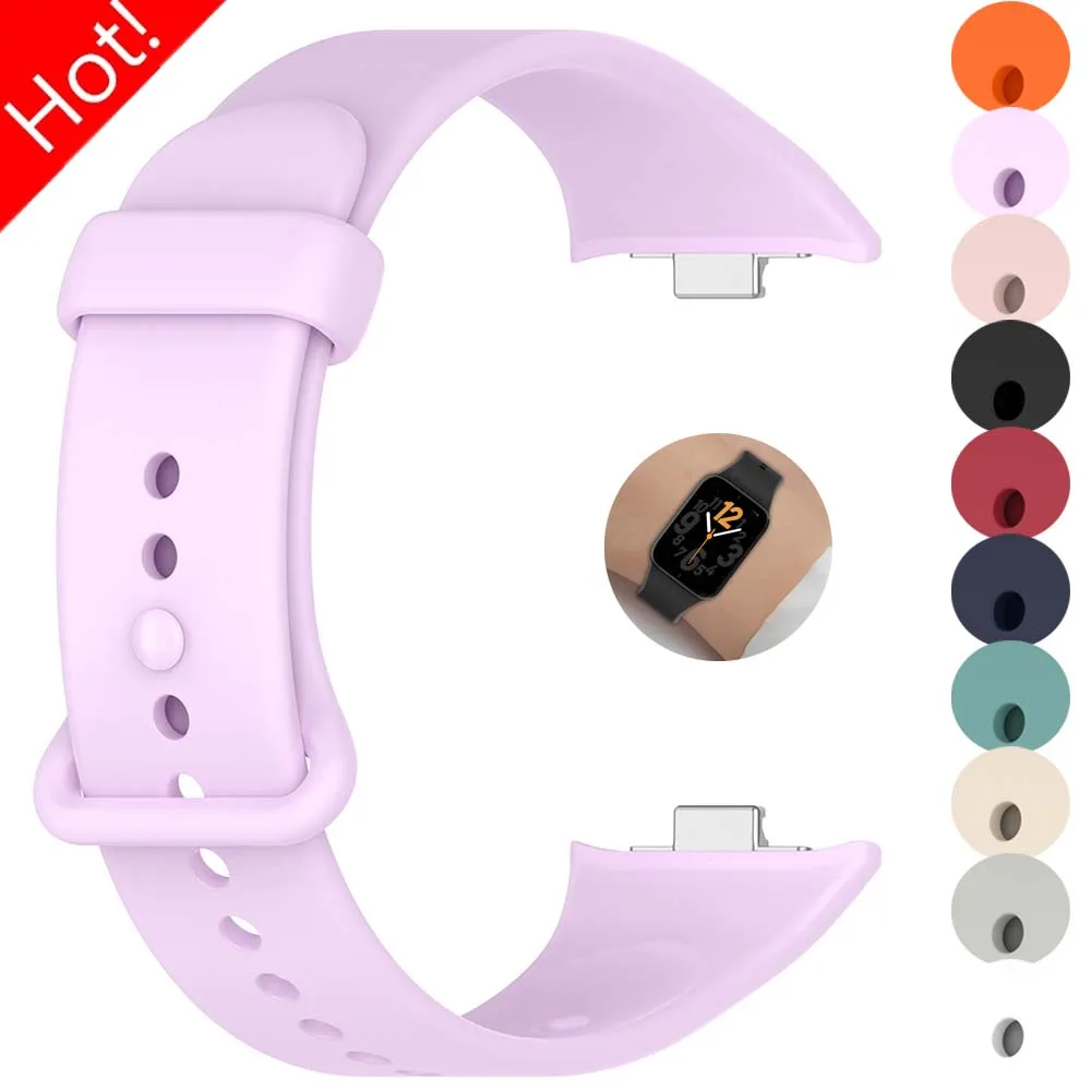 NEUES offizielles Silikonband für Xiaomi Mi Band 9/8 Pro Smart Watch Zubehör Correa Armband Ersatz Redmi Watch 4/5 Armband Image