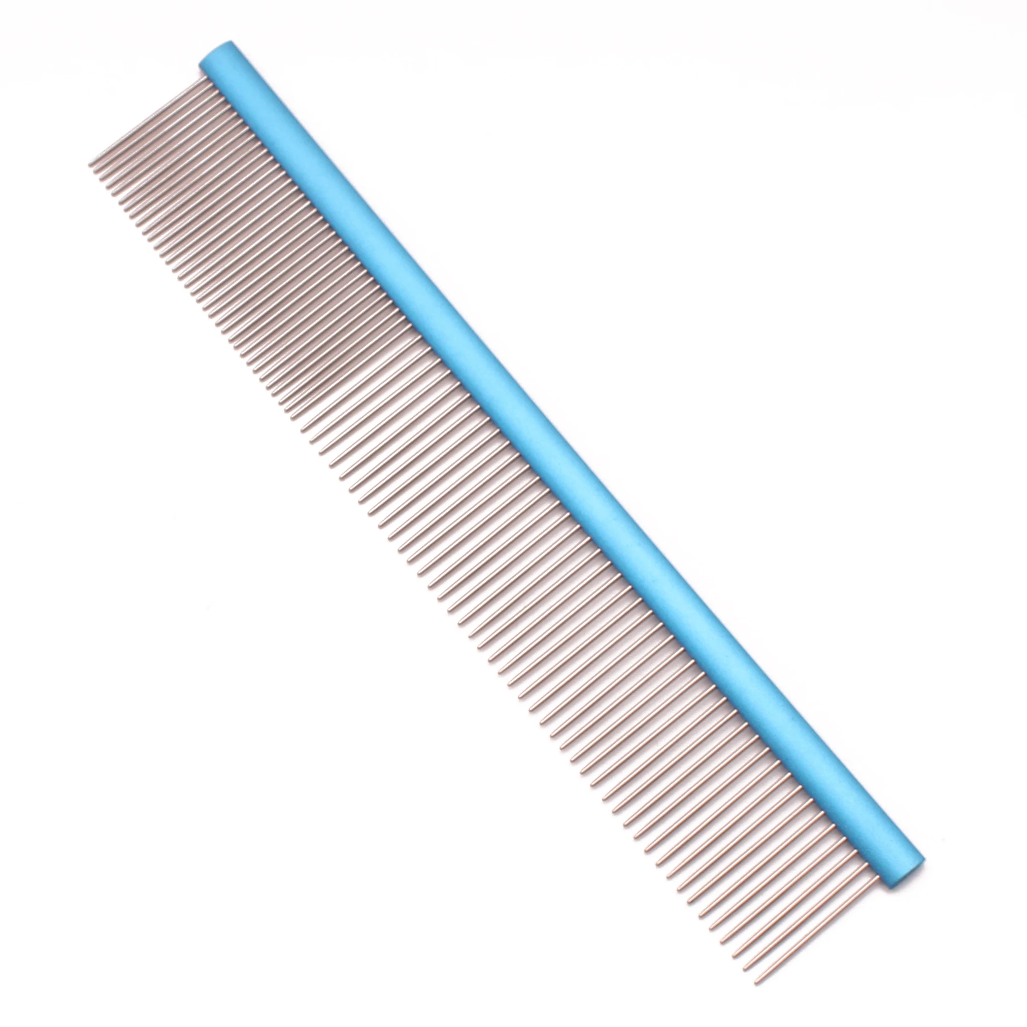 Welpen pflege Kamm Groomer für Hund blau entfernt sanft lose Unterwolle Flohkamm Welpen pflege Kamm Groomer für Hund Image