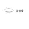 Mary Crystal Mia Sets - Silber und Kristall