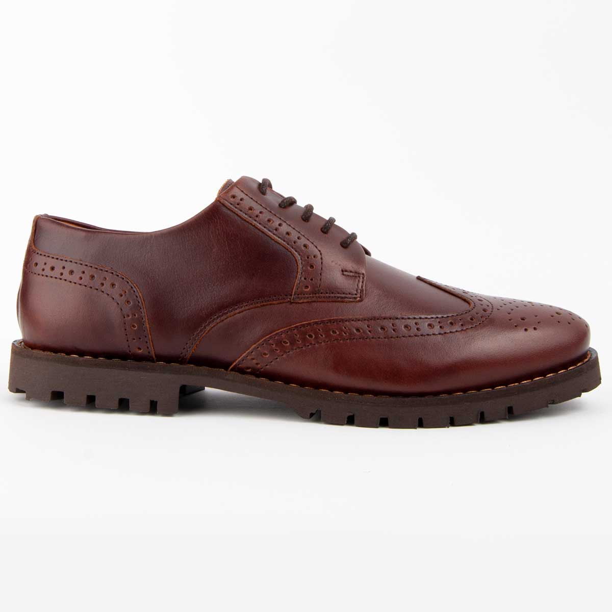 Purapiel Oxford-Schuh Herac2 Braun
