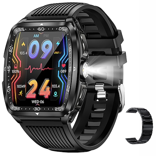 2025 Neu Für Smart Watch Männer IP68 5ATM Outdoor Sport Fitness Tracker Gesundheitsmonitor 1,8 Zoll BT Anruf Smartwatch Image