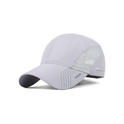 Men's Lightweight Breathable Golf Hat - Quick Dry Sports Cap with Mesh Panel, UV Protection, Adjustable for Outdoor Activities, Running, Tennis and Golf