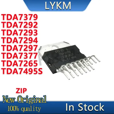 5/PCS New Original TDA7379 TDA7292 TDA7293 TDA7294 TDA7297 TDA7377 TDA7265 TDA7495S ZIP Audio power