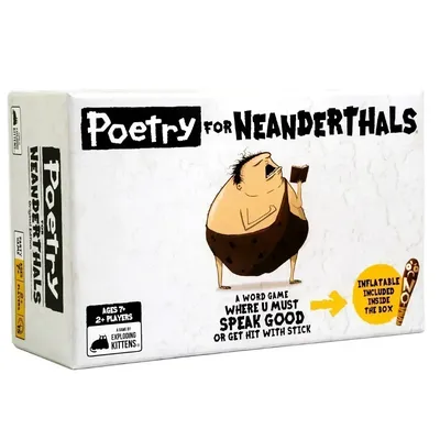Exploding Kittens Poetry for Neanderthals by Exploding Kittens - Card Games for Adults Teens & Kids