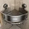 Étagère de rangement de salle de bain, ventouse sans perforation, triangle de salle de bain, comptoir de lavage de toilettes, étagère de rangement d'angle de salle de bain