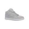 Sneaker DC SHOES "Manteca 4 Mid", Gr. 5,5(36,5), grau (light grau), 59.27% Leder, 40.73% Synthetikmaterial, Schuhe