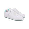 Sneaker DC SHOES "Manteca 4", Gr. 11(43), weiß, aquarius, 53.02% Leder, 46.98% Synthetikmaterial, Schuhe