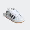 Sneaker ADIDAS ORIGINALS "CAMPUS 00S KIDS", Gr. 28, schwarz-weiß (cloud weiß, core schwarz, cloud weiß), Leder, Synthetik, sportlich, Schuhe