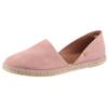 Espadrille VERBENAS "CARMEN SERRAJE", Damen, Gr. 40, rosa (altrosa), Veloursleder, klassisch, Schuhe, Schlupfschuh, Sommerschuh, Loafer mit typischem Jute-Rahmen