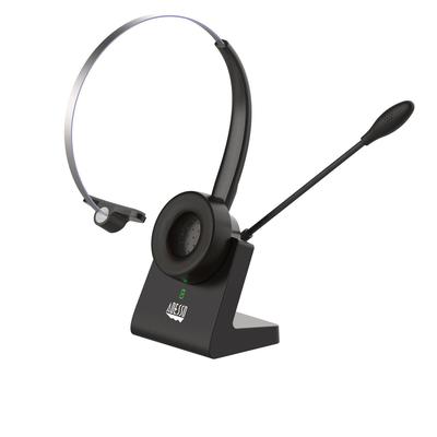 Adesso Xtream P300B Wireless Bluetooth Multimedia Headset, Monaural, Over the Head (ADEXTREAMP300B)