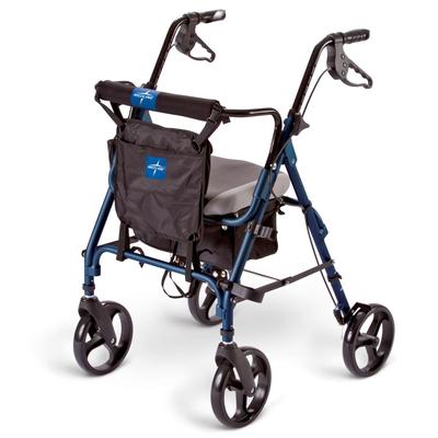 Medline Deluxe Comfort Rollator with 8