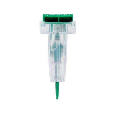 Medline Sterile Safety Lancet with Push-Button Activation, 21G x 1.8 mm, 200/BX (MPHSFTY21Z)