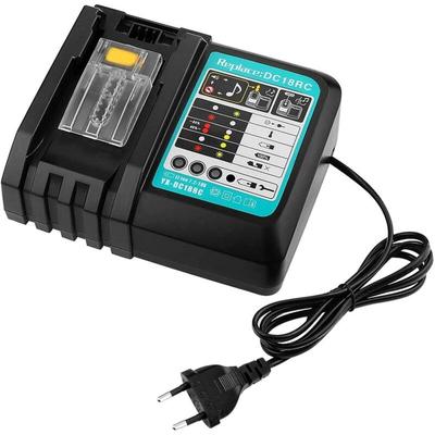 Aougo - Ersatzladegerät DC18RC Schnellladegerät mit LED-Anzeige 14,4 v und 18 v Akkus Ladegerät Image