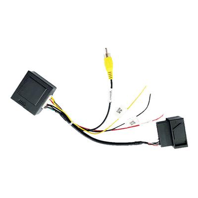 Tlily - rgb zu () av cvbs Signal Decoder Box Adapter für Werkseitige Umkehr RüCkfahr Kamera Golf 6 Image