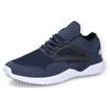 Sneaker DOCKERS BY GERLI, Herren, Gr. 41, blau (navy), Textil, Synthetik, sportlich, Schuhe, Schnürschuh, Slip-On Sneaker mit verstärktem Zehenbereich