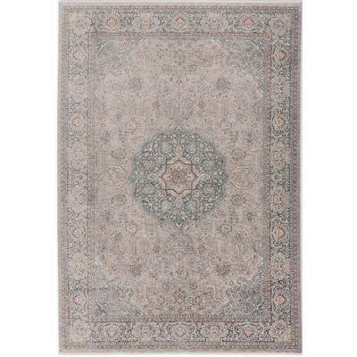Teppich ASTRA "Tropea 242", grau, B:160cm H:6mm L:230cm, Kunstfaser, Teppiche, hochwertiger Kurzflor, leichter Glanz, Vintage, Wohnzimmer Image