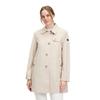 Kurzjacke BETTY BARCLAY "Betty Barclay Damen Kurzmantel mit Taschen", Damen, Gr. 38, beige, Obermaterial: 52% Polyester, 48% Baumwolle. Futter: 100% Polyester., casual, ausgestellt, Langarm, Jacken
