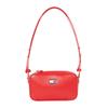 Umhängetasche TOMMY JEANS "TJW ESS MUST CONVERTIBLE CAMERA", Damen, Gr. B/H/T: 21cm x 12cm x 5cm, rot, Lederimitat, Taschen, Damen Abendtasche, Schultertasche, Mini Bag mit Logoflagge