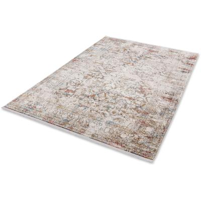 Teppich ASTRA "Gravina 242", bunt (multi), B:200cm H:8mm L:290cm, Viskose, Teppiche, seidiger Schimmer durch Viskose, Hoch Tief Struktur, Wohnzimmer Image