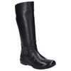 Stiefel JOSEF SEIBEL "Charlotte 11", Damen, Gr. 41, Normalschaft, schwarz, Leder, unifarben, sportlich, Schuhe, Winterstiefel, Stiefelette, Komfortschuh mit flachem Absatz