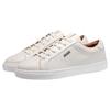 Sneaker JOOP "tinta coralie sneaker yd6", Herren, Gr. 43, weiß, Rindsleder, modisch, Schuhe