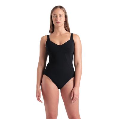 Badeanzug ARENA "arena Shapewear Damen Vertigo R B-Cup Badeanzug", Damen, Gr. 36, N-Gr, schwarz, Obermaterial: 68% Polyamid, 32% Elasthan, Badeanzüge Image