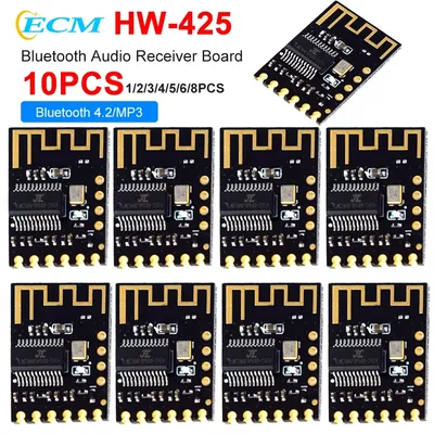 1-10 stücke HW-425 Bluetooth Audio Empfänger Modul Bluetooth 4,2 Wireless HiFi Stereo Verlustfreie Image