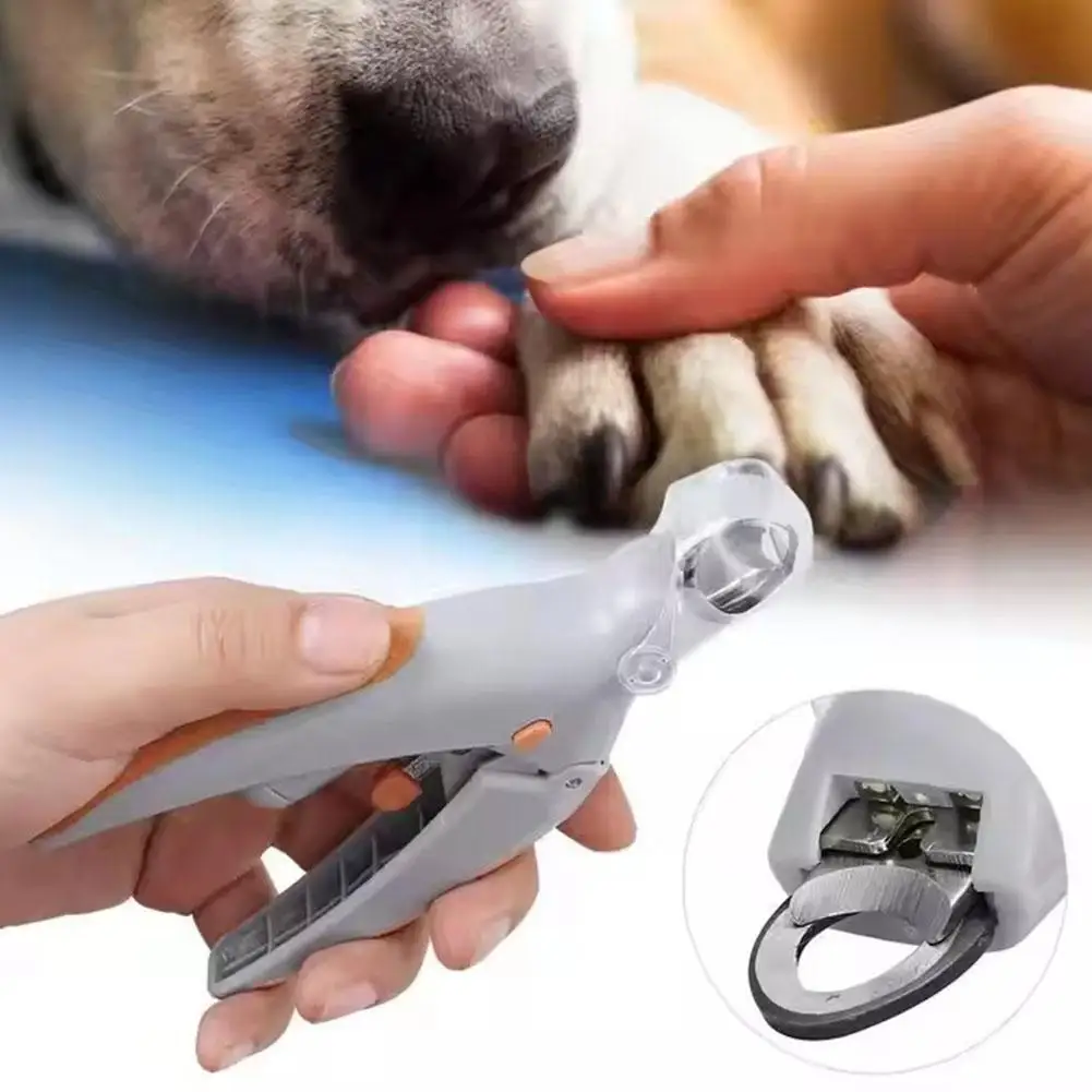 Profession elle Haustier Nagel knipser mit LED leichte Haustier Kralle Pflege Schere für Hunde Katzen Kleintiere Pfote Nagels ch neider Haustier Versorgung