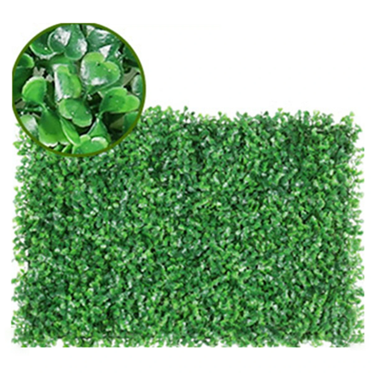 /4pcs künstliche Buchsbaum Hecken platte simulierte Pflanze Blatt Wand pe gefälschte Wand Tür Kopf Dekoration Garten Balkon Hecken schirm Image