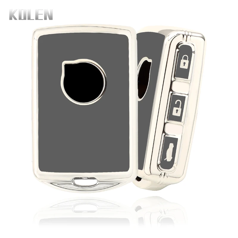 Soft TPU Auto Smart Key Case Abdeckung für Volvo C40 S60 S90 XC40 XC60 XC90 V60 V90 V90 T6 T8 geschützte Shell Fob Keyless Zubehör Image